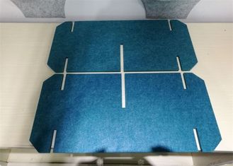Le bureau acoustique modulaire réglable de meubles de bureau de taille divise 40 couleurs