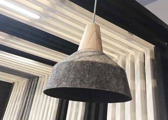 Lumière pendante acoustique de pièce/abat-jour acoustique léger pendant de feutre