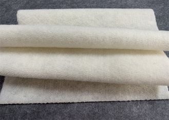 Larme non tissée d'emballage de petit pain d'épaisseur du tissu 1.5mm de feutre de blanc résistante