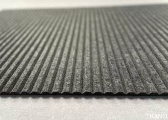 Panneau de plafond acoustique de blocage sain de panneaux de mur 3d de fibre de polyester
