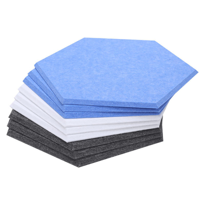 Panneaux insonorisés hexagonaux de 24 mm standard américains 100% polyester
