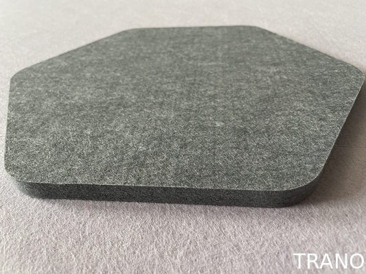 20mm PET léger Feutre panneaux hexagonales acoustiques de différentes couleurs