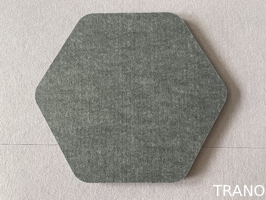 20mm PET léger Feutre panneaux hexagonales acoustiques de différentes couleurs
