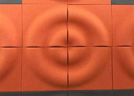 Isolation thermique insonorisante acoustique ignifuge d'art de mur de panneaux de mur 3d