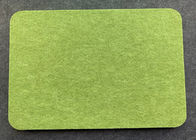 Panneaux de mur de amortissement sains de couleur verte/écrans antibruits de polyester ignifuges