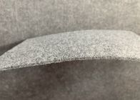Épaisseur grise non tissée velue de la couleur 3mm de tapis des véhicules à moteur de feutre de tissu de feutre de surface