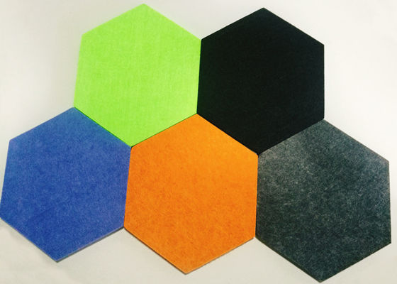 Théâtre multicolore Panneaux d'absorption sonore hexagonal