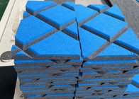 Le tissu 100% de tapisserie d'ameublement de fibre de polyester a enveloppé les panneaux de mur 3D acoustiques GB8624B1