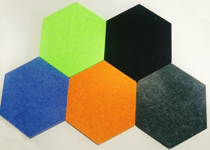 Théâtre multicolore Panneaux d'absorption sonore hexagonal