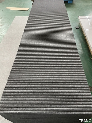 La preuve de feu a coupé pour classer la fibre de polyester acoustique des panneaux muraux 3D