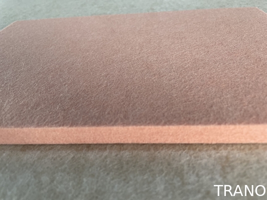 Écran antibruit droit standard de fibre de polyester de bord de niveau de B pour la salle de classe