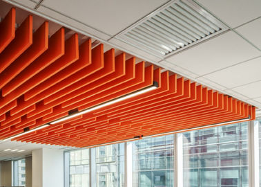 Le plafond acoustique matériel réutilisé déroute les cloisons insonorisantes 1200mm*330mm