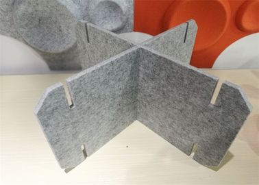 Le bureau acoustique modulaire réglable de meubles de bureau de taille divise 40 couleurs