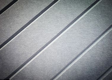 Tuiles acoustiques décoratives de mur réutilisées par niveau de B, V - tuiles de amortissement cannelées de bruit