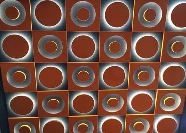 Les panneaux de mur acoustiques de Home Theater, lumière décorative de mur lambrisse 9mm/12mm