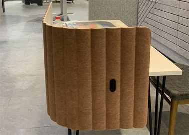 Anti 4' statique extérieur semi rigide diviseurs acoustiques de bureau de x8