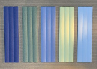 Le tissu de tapisserie d'ameublement a enveloppé les panneaux de mur acoustiques, panneaux de revêtement durables du mur 3d