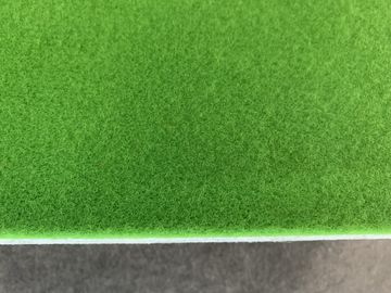Couleur lumineuse laineuse acoustique du feutre 3mm de tissu de tapisserie d'ameublement de fibre de polyester