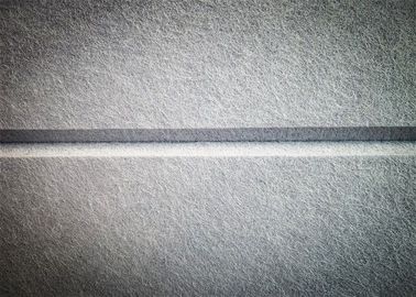Le feutre acoustique de fibre de polyester de niveau de B couvre de tuiles V - tuiles décoratives de mur de cannelure 9MM