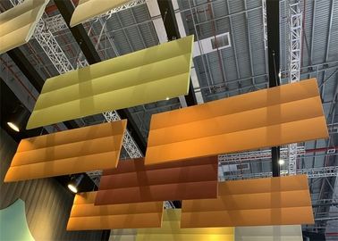 Les cloisons verticalement acoustiques de plafond/ont suspendu les cloisons acoustiques pour le bureau