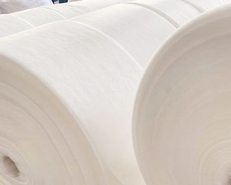 Éthylène matériel non tissé pur de coton du filtre 50gsm de blanc - propylène