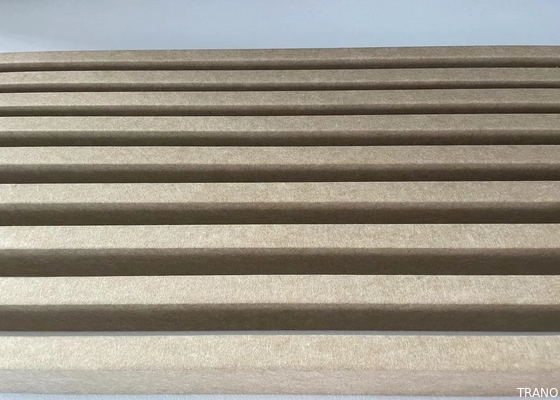 La fibre de polyester a réutilisé la triangle acoustique de cloisons de plafond formée